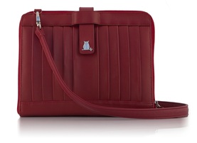 The Clutch leather iPad case for women